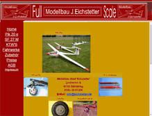 Tablet Screenshot of eichstetter.de